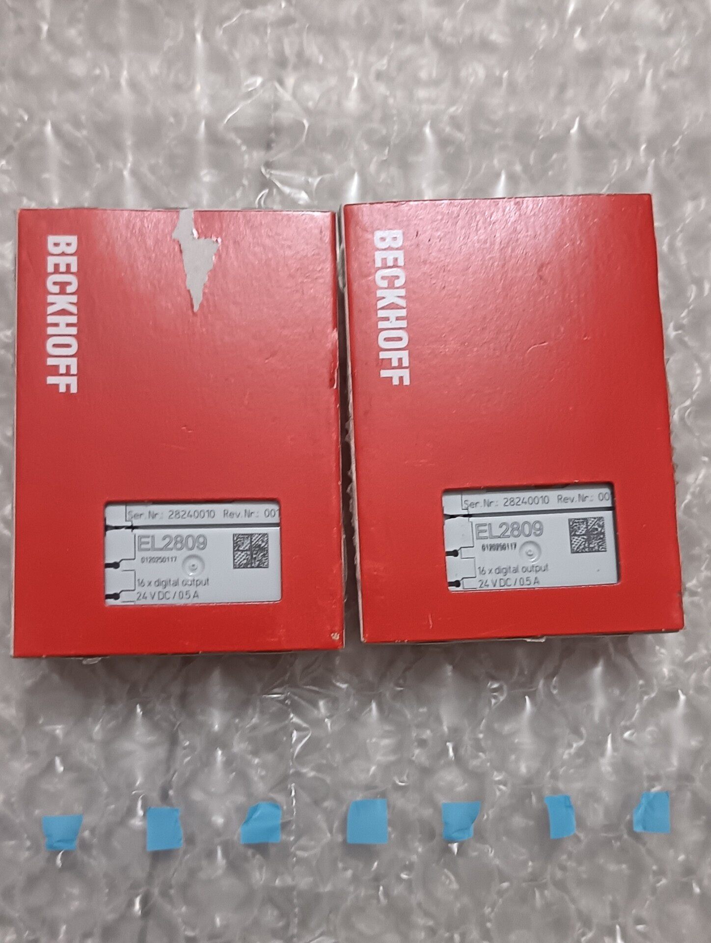 到货 2 个全新未拆封 EL2809，年份 2024 年，需