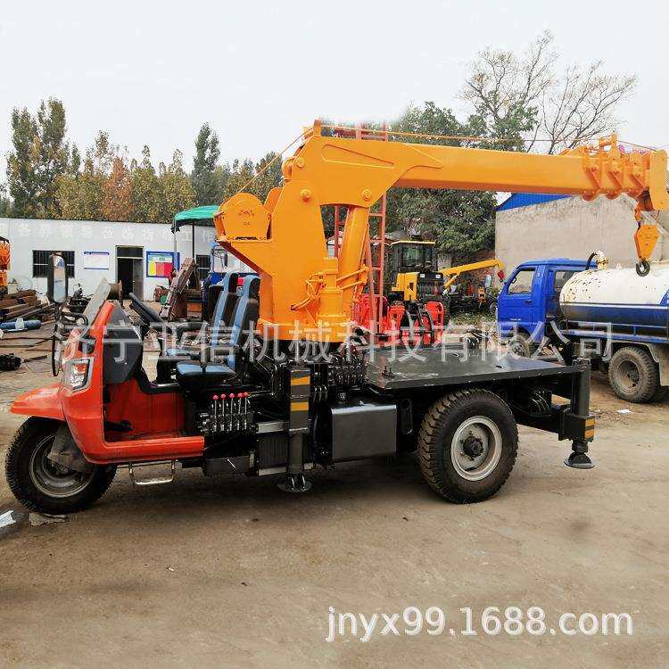 三轮吊车 改装园林绿化移树吊 五征三轮随车吊 四轮吊车