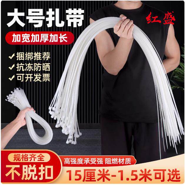 尼龙捆带自9锁式卡扣扎线带绑绳高强度固定绑带束线带扎29010*00m