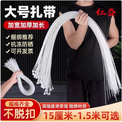 尼龙捆带自9锁式卡扣扎线带绑绳高强度固定绑带束线带扎29010*00m