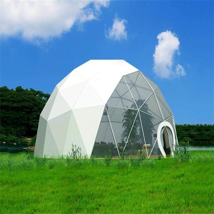 球形圆顶帐篷景区度假村民宿酒店星空透明泡泡屋帐篷球形篷房