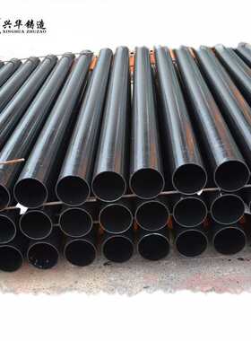 W1型柔性抗震铸铁管 DN100机制铸铁排水管 楼房屋面通风排气管道