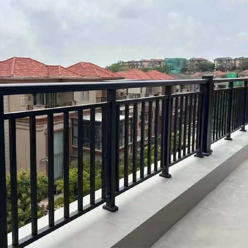 铝合金庭院围栏户外小区院墙栅栏花园阳台隔离栏新中式铝艺防护栏