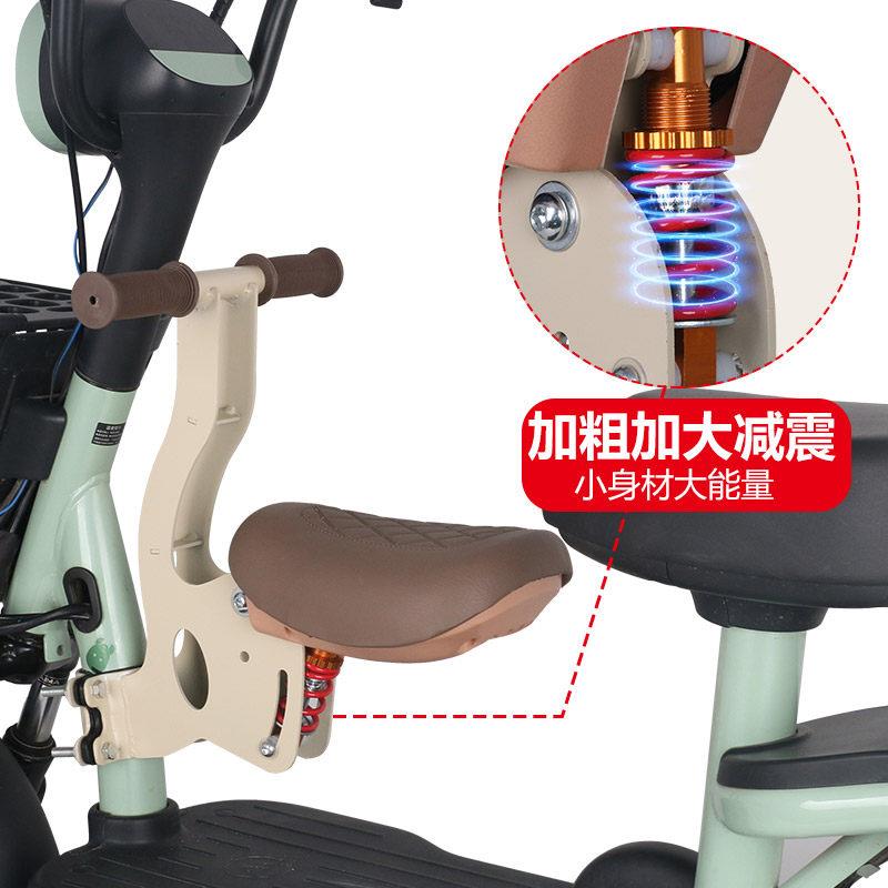 摩托车儿童座椅电动车儿童安全座椅电动车用前置可折叠于电瓶车宝
