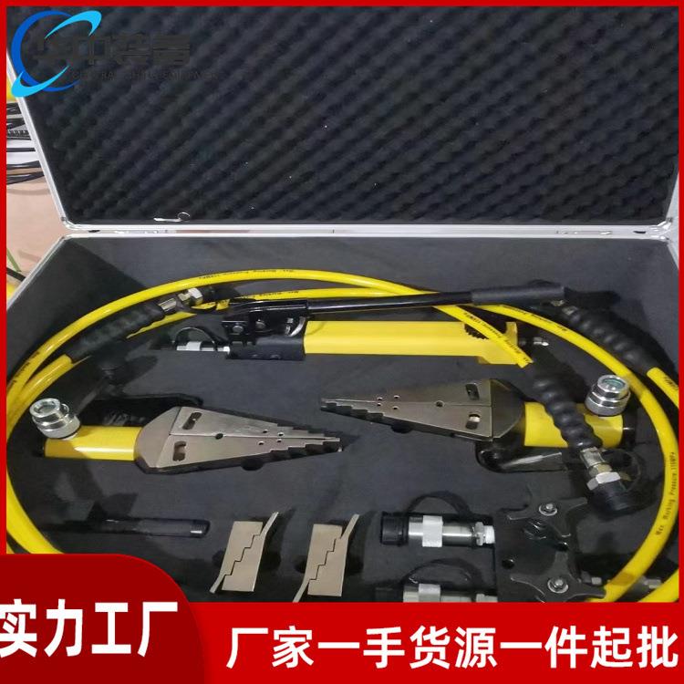 FSH分体式液压法兰分离器 管道法兰分离器 14T法兰劈开器