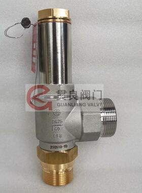 低温安全阀DA22F-40P DA21F-40P液氮液氧LNG安全阀DN25