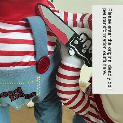 Dog Cosplay Costume Small And Medium-sized Dogs Deadly Doll