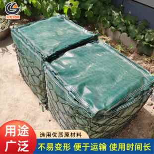 PET土工石笼袋 绿化土石笼袋生态袋 土工固袋厂家 土砾模袋