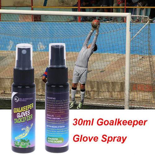 1Pc 30ml Goalkeeper Glove Football Grip Spray For Goalkeepin