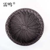 筐超市多层陈列 藤陈列水果架陈列架 超市筐 三层货架超市台