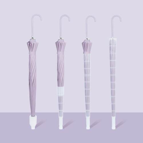 16骨防水套雨伞男士双人自动大号车载加固长柄伞女加大双人弯柄伞