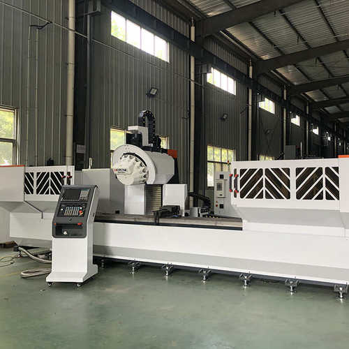 型材机钻铣加工中心济南厂家铝模组异型材三轴数控钻铣加工中心