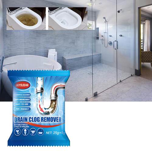 Jaysuing Drain Clog Remover Powder, Toilet and Kitchen Pipe