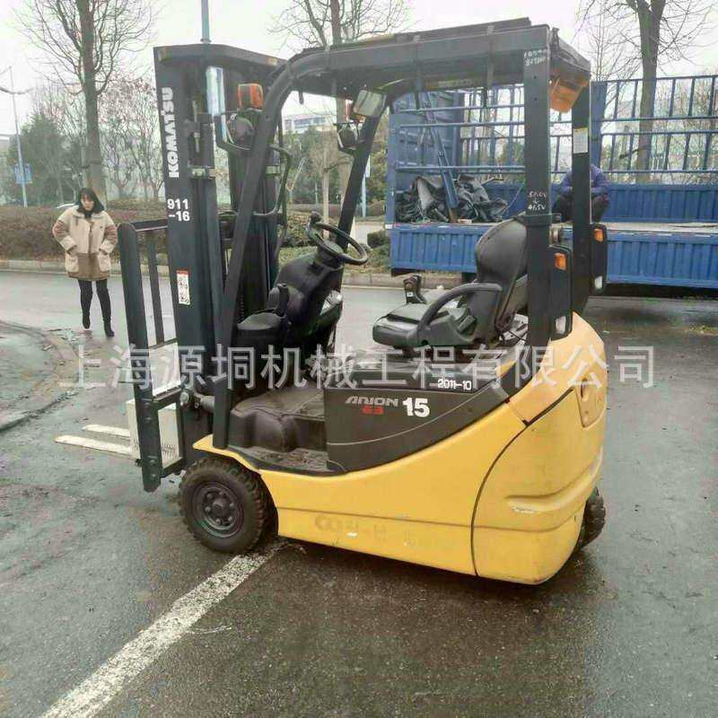 电动电瓶叉车太原电动平衡式全电动堆高车站驾电瓶式全电动叉车