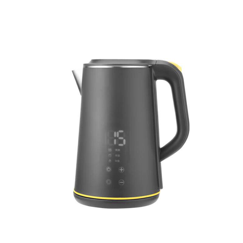 THERMOS电热水壶家用宿舍电水壶数显不锈钢内胆开水壶EHA-1326E-G