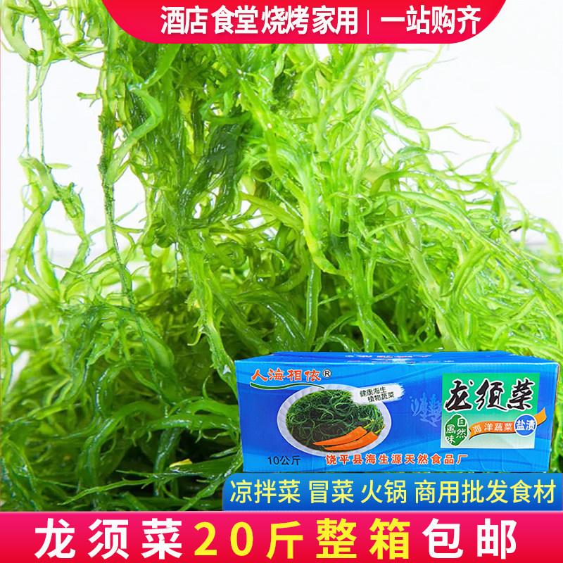 龙须菜新鲜盐渍整箱20斤凉拌麻辣烫火锅炖汤海藻海菜海菜商用食材