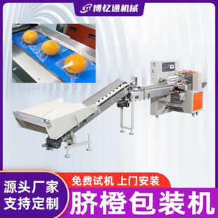 机 包装 脐橙包装 机柿子橘子苹果罗汉果全自动上料打包机械水果枕式