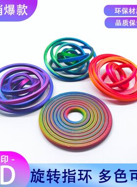 打印指尖陀螺旋转减压3D模型摆件