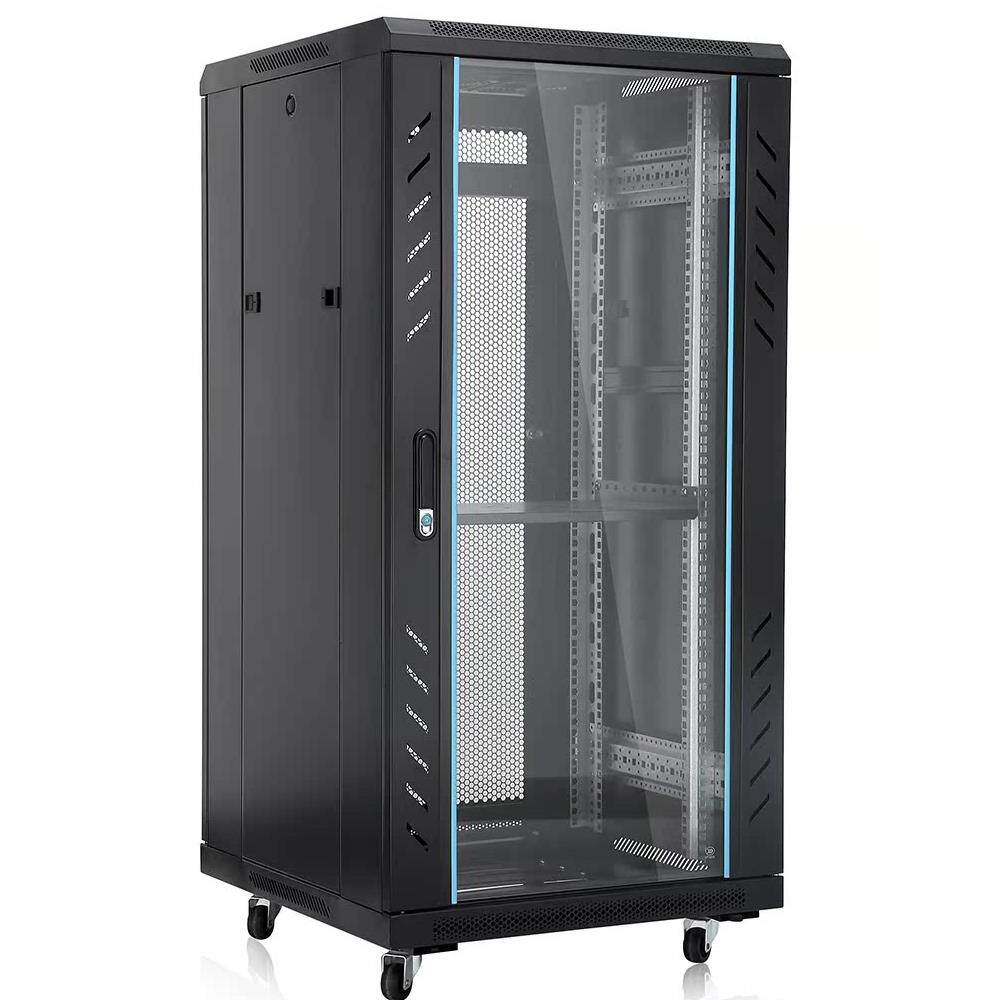 网络柜1.12m 2m服务器弱电设备柜18U22U42U监控开关