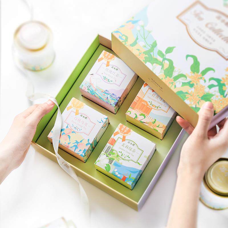 苏小糖圣诞节礼物送闺蜜女生福建散装茉莉玫瑰桂花乌龙茶花茶礼盒