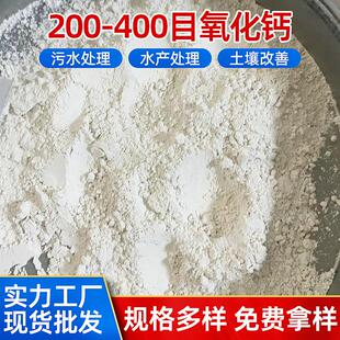 供应建筑工程生石灰粉 土壤改善用氧化钙 干燥酸碱中和用生石灰