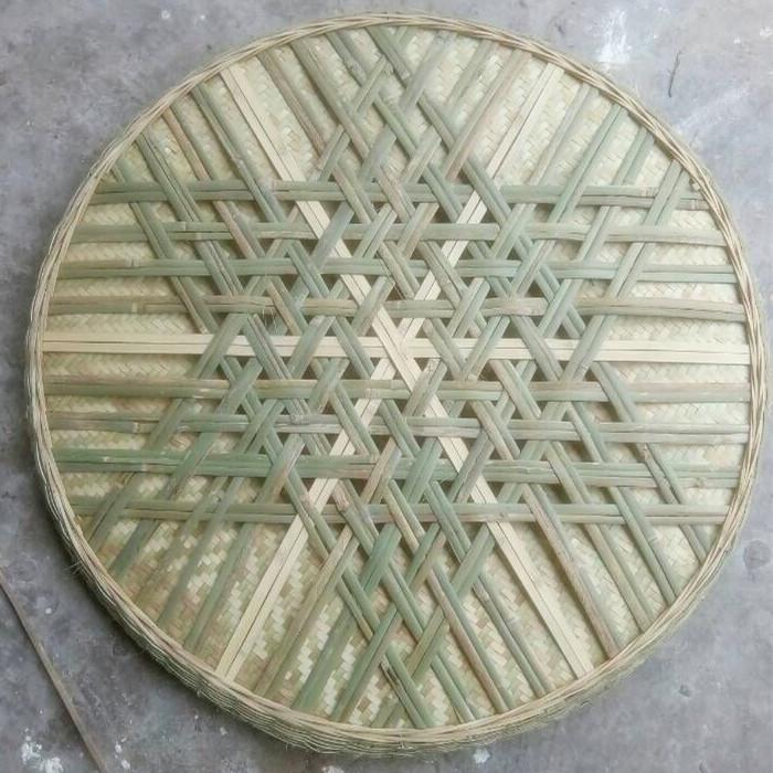 竹编簸箕竹制品农用大号竹扁纯手工底部加固农家晾晒干货簸箕装饰