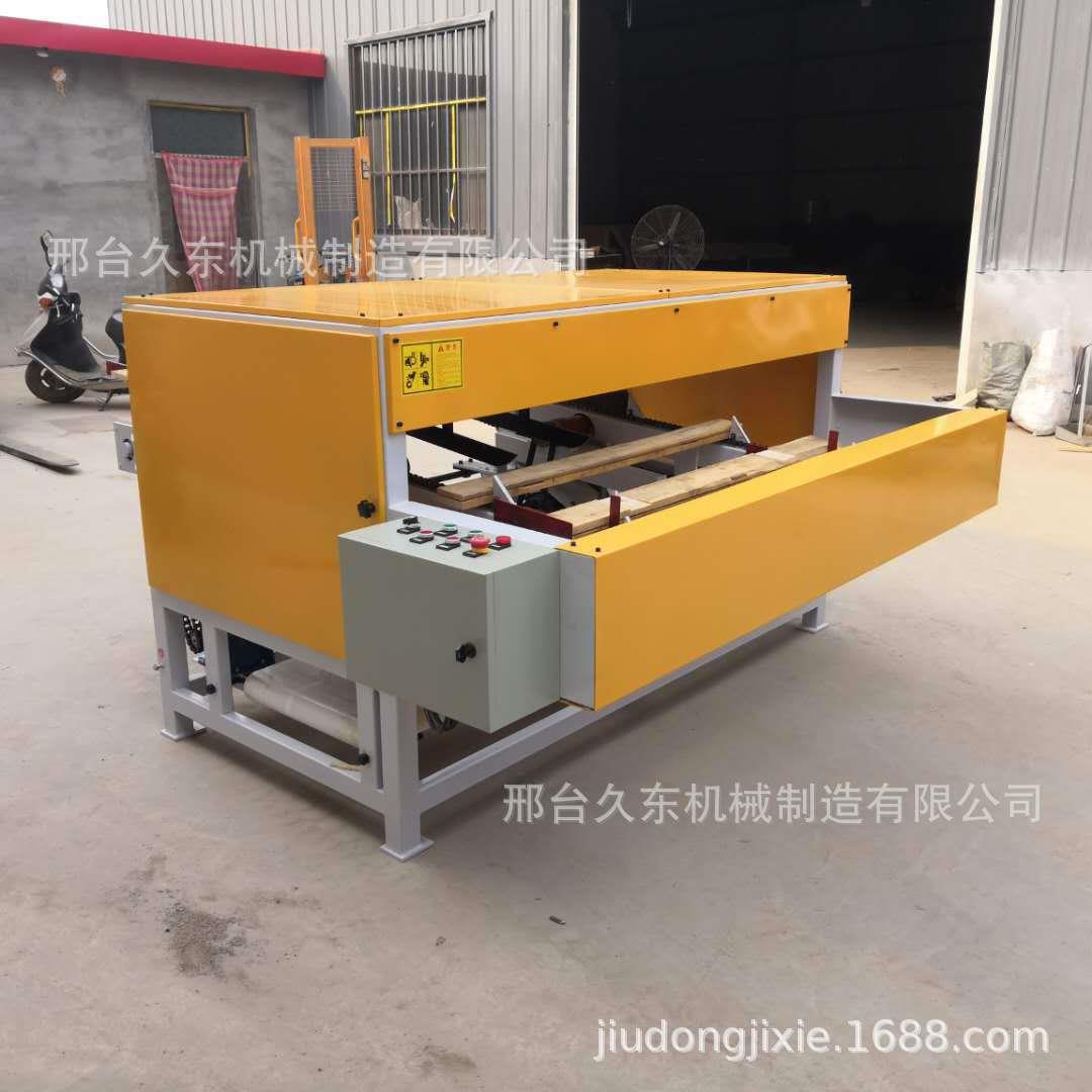 大型木工双端锯原木方木截断小型断料机断料木工切段台式机械厂家