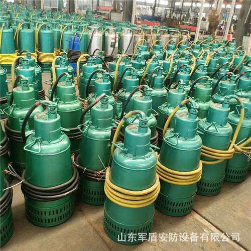 矿用2隔爆型潜水USJ排沙泵陕西煤矿井下潜水泵B0电QS25-3-55KW