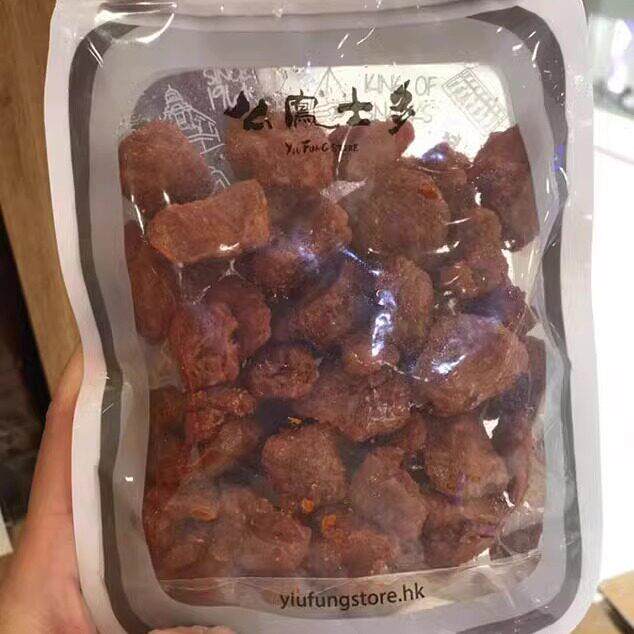 香港么凤士多斋烧鹅 斋软鸡粒素食112g仿荤豆类制品 台湾素食零食