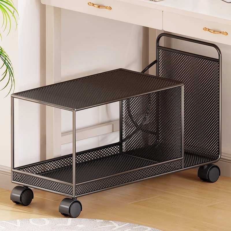桌下置物架家用客厅装饰摆件收纳柜书桌旁带轮小书架办公室文件柜,收纳整理,收纳柜,淘宝优惠券,粉丝福利购,淘宝优惠卷