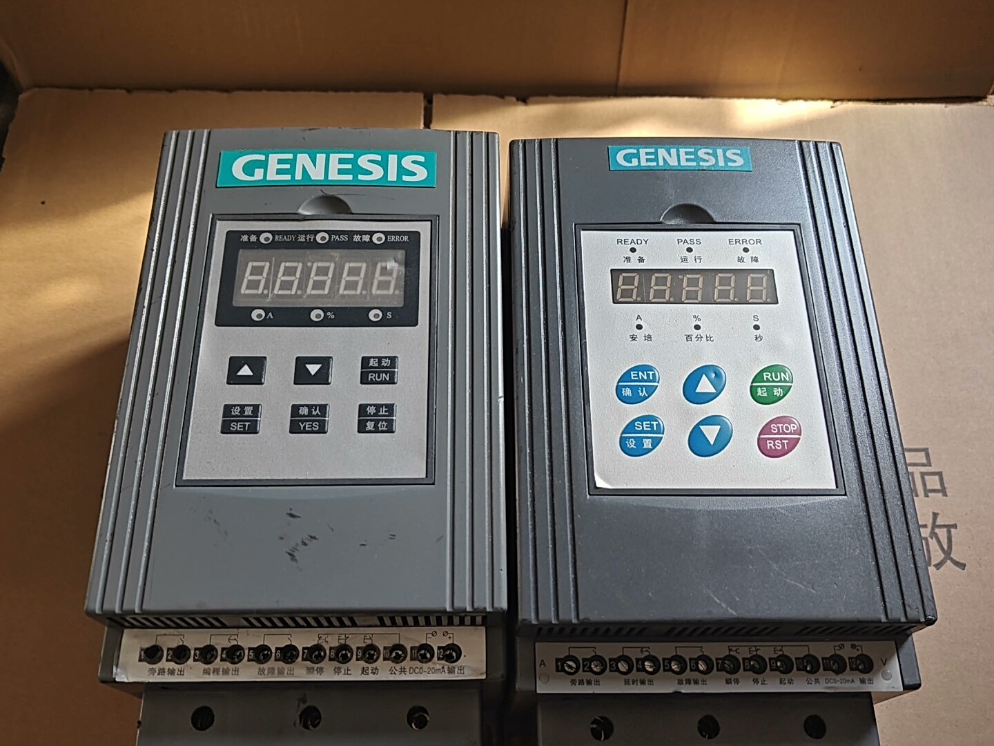 拆机创世电机软启动器 37KW