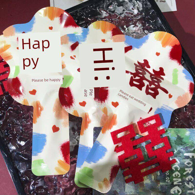 速发现货迪莲请吃快乐糖果椰子味棒棒糖高颜值创意婚礼糖果纪念品