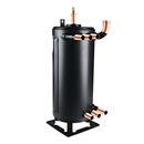 壳管式 换热器效水罐供高效罐暖地源换热泵配件水冷吸热蒸发冷却高