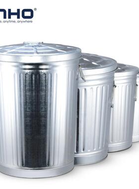 ANHO外户HIO-0023垃圾桶号大超大型室物外业工业带盖果皮箱环卫垃