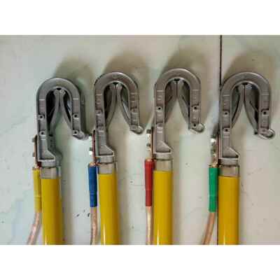 接地棒JGX-0.4KV 0.5米操作杆*4根-16mm2透明软铜线带接地夹