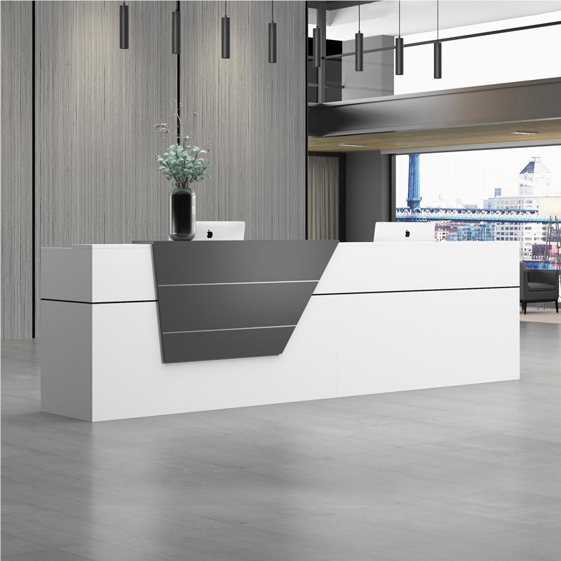 公办司前台公ZJ-02服务台 展厅接待 教台育培训机构幼儿园前家台