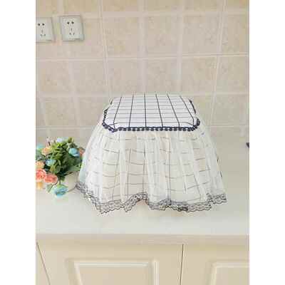 方形电饭煲盖巾厨房小家电空气炸锅圆形破壁机防尘罩套多用遮布