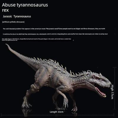 Dinosaur Solid Model Tyrannosaurus Rex Plastic Toy 恐龙模型