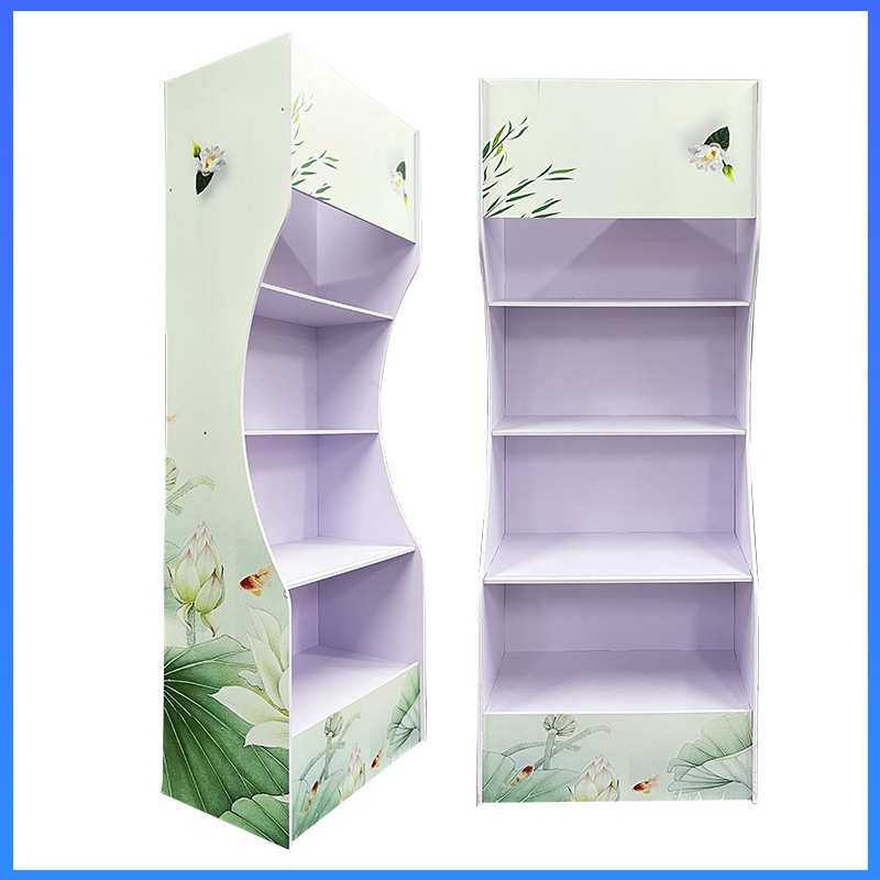 厂家直发超市便利店酒水饮料零食货架PVC展示架落地式陈列架定 制