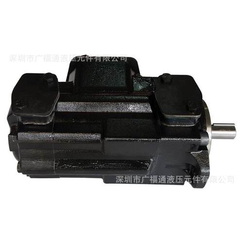 现货美国叶片泵T6CC 014 008 1R01 C100双联定量泵