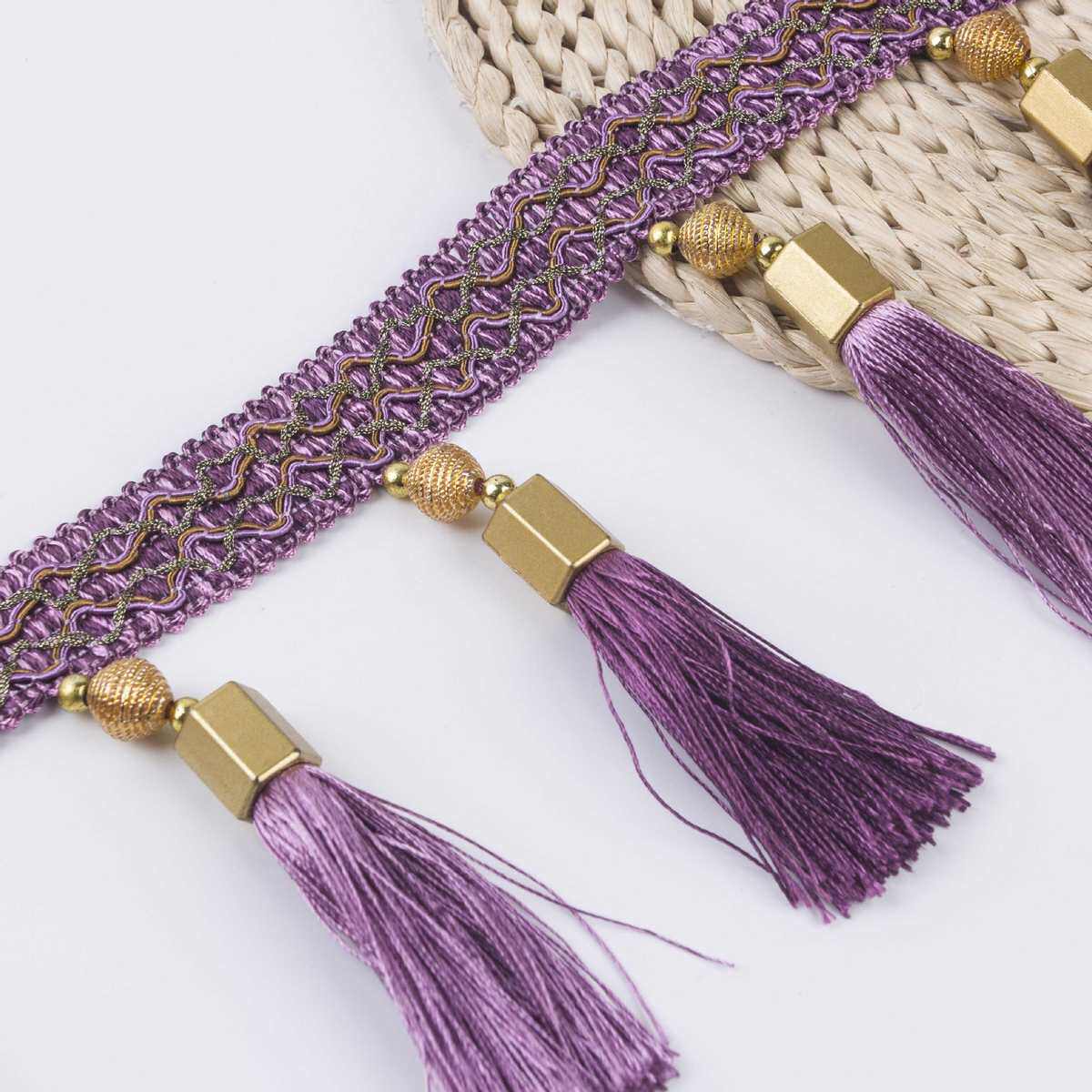 吊球外贸出口窗帘 金珠配件 辅料花边花边 厂家直销 窗帘,居家布艺,花边,淘宝优惠券,粉丝福利购,淘宝优惠卷