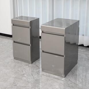 厂家直销发廊专用理发店工具柜不锈钢剪发推车美发烫染柜子储物柜