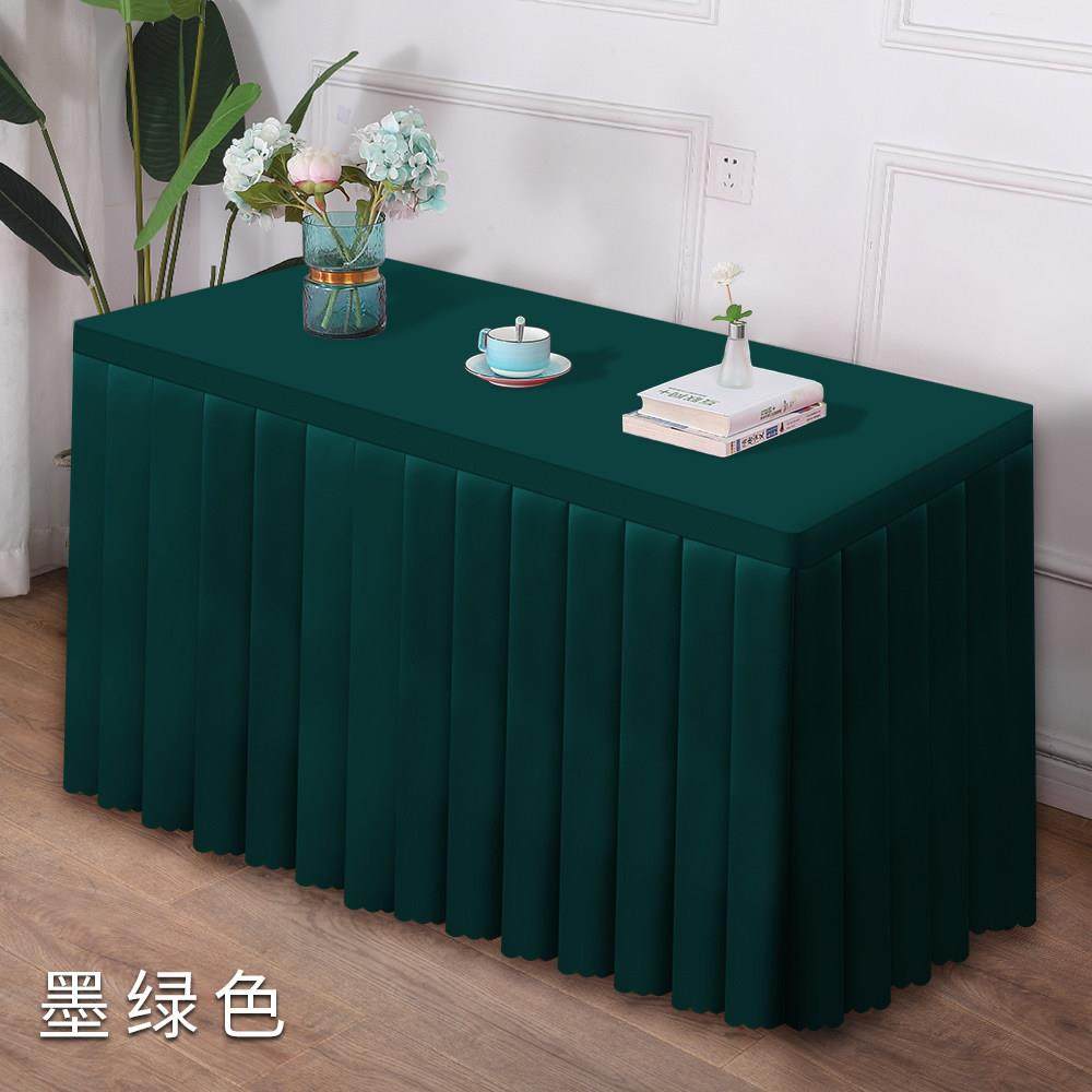 正品桌议套会布定桌制布台布长方形长条桌会议桌桌裙酒店定做桌子