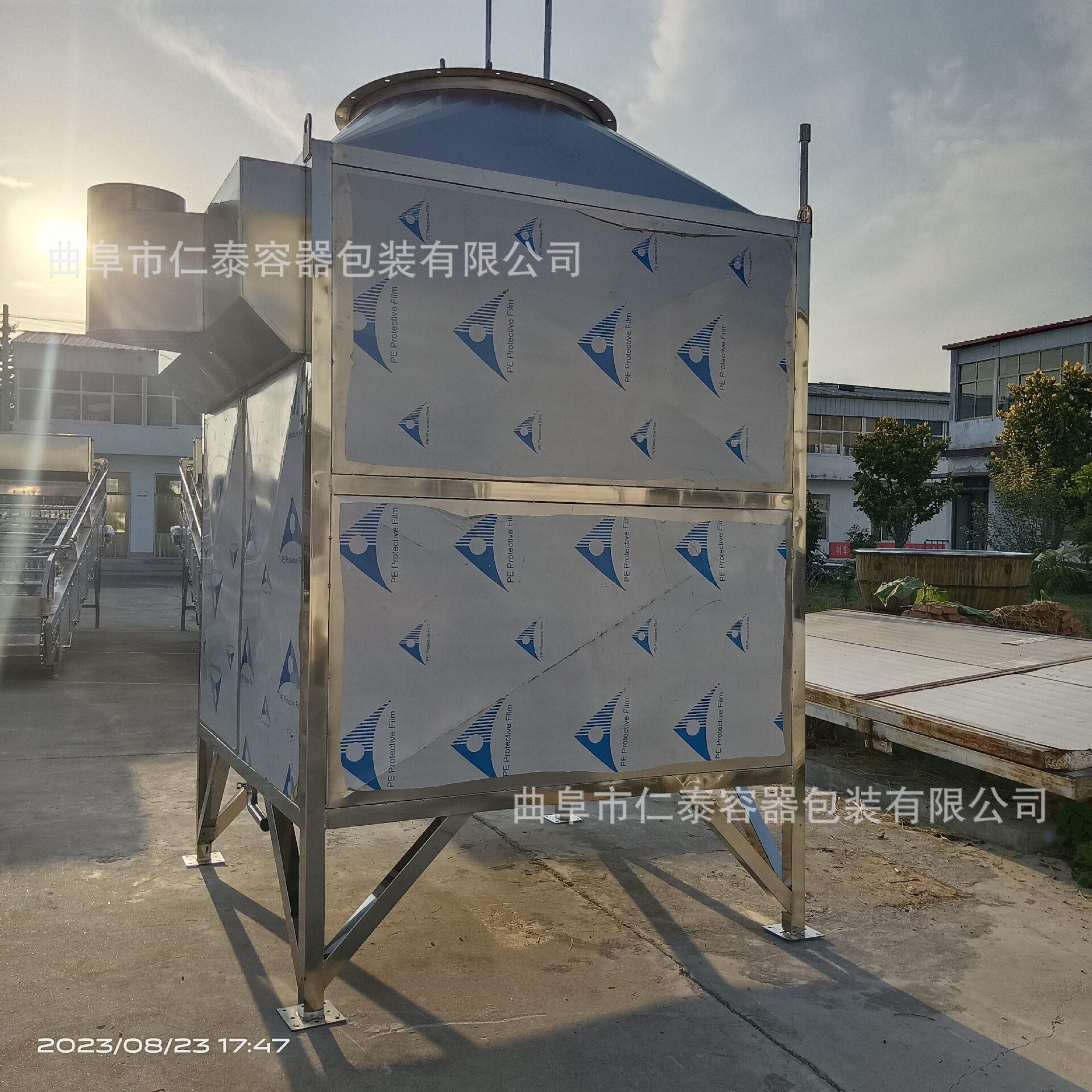 酿酒设备配套冷却器 风冷冷却器 不锈钢冷却器图片大全