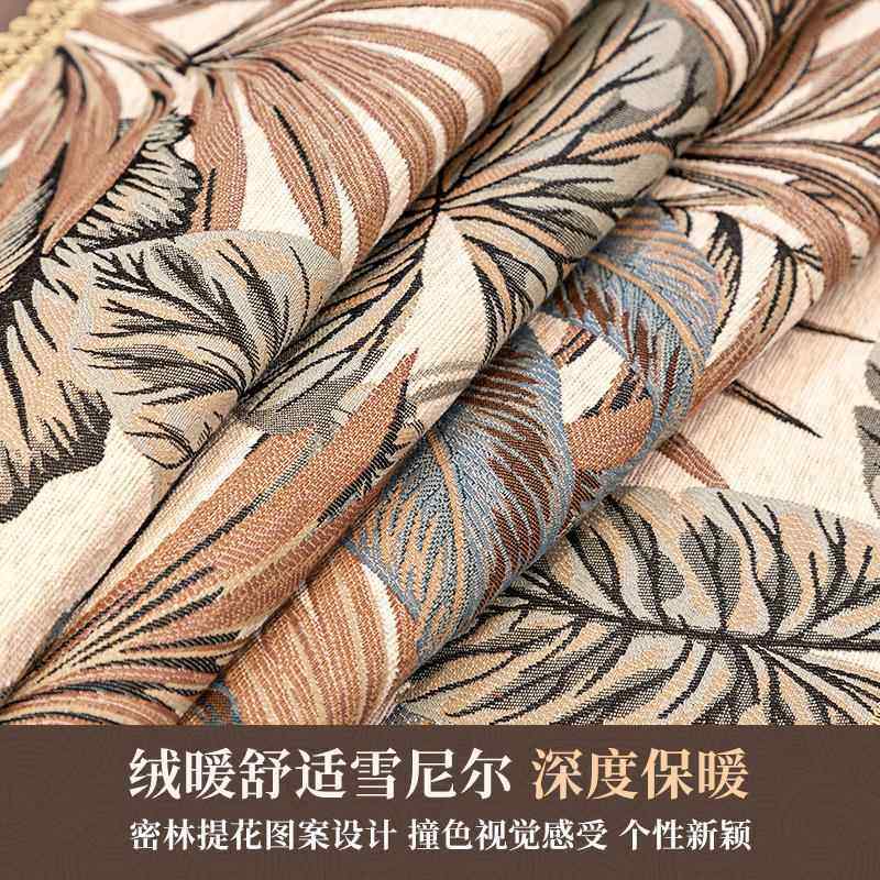 0WYV垫新中式沙发防滑实木沙发坐盖布季通四用现垫代F76T9T9S沙发