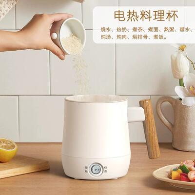 厨领小匠200w小功率烧水壶学生寝室宿舍用电热杯低小型养生壶泡面