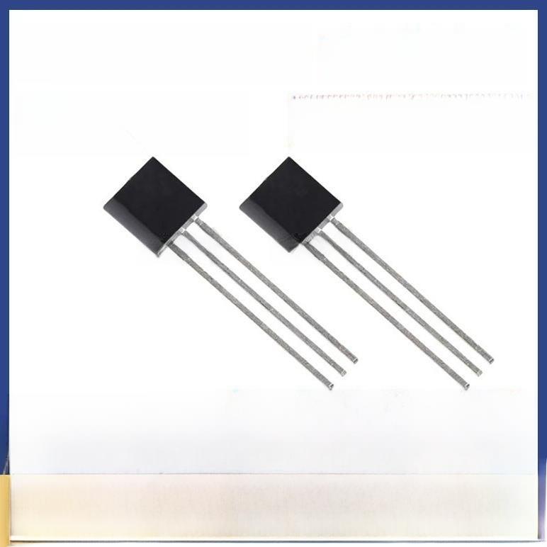 原装正品 DS18B20 温度采集单总线温度传感器芯片18B20 直插TO-92