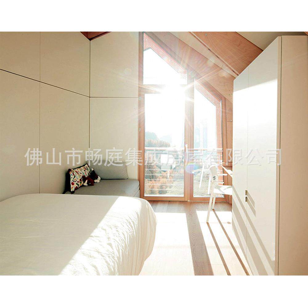 景区度假屋轻钢别墅民宿酒店活动房智能房屋木屋露营房子预制钢构