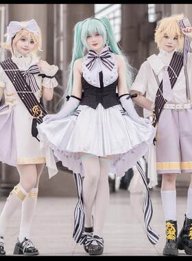 V家双子镜音连男装镜音铃交响乐2024cos服装cosplay二次元套装女