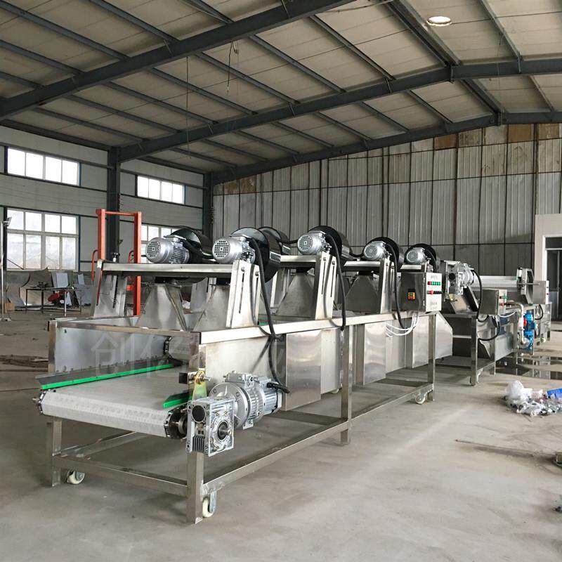 新型软包装袋清洗风干线 价格低质量好包装袋表面沥水风干线